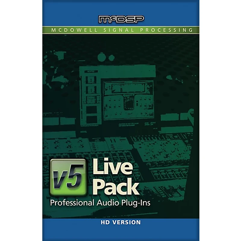 McDSP Live Pack HD v6 (Software Download)