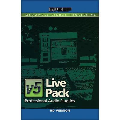 McDSP Live Pack HD v6 (Software Download)
