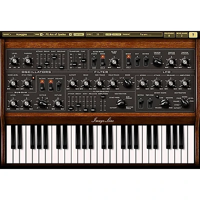Image Line Sawer Virtual Synthesizer Software