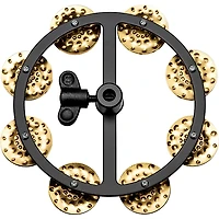 MEINL Headliner Series Hand Hammered Brass Jingles Hi-Hat Tambourine