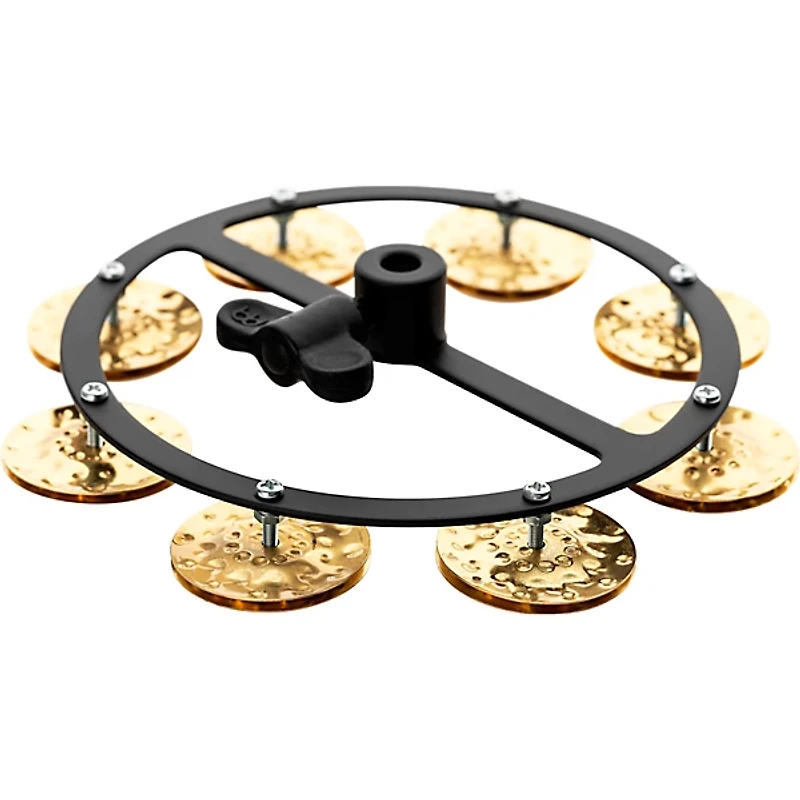 MEINL Headliner Series Hand Hammered Brass Jingles Hi-Hat Tambourine