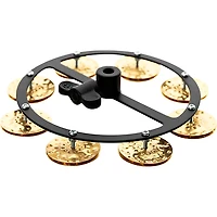 MEINL Headliner Series Hand Hammered Brass Jingles Hi-Hat Tambourine