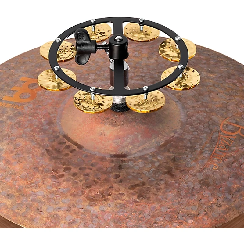 MEINL Headliner Series Hand Hammered Brass Jingles Hi-Hat Tambourine