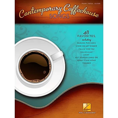 Hal Leonard Contemporary Coffeehouse Songs for Piano/Vocal/Guitar PVG