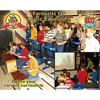 Panyard Jumbie Jam Steel Drum Kit with Table Top Stand