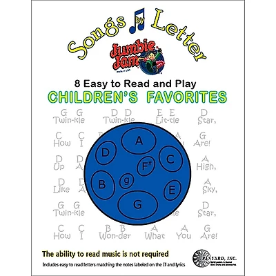 Panyard Jumbie Jam Songs by Letter Song Book - Childrens