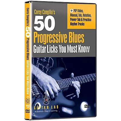 eMedia 50 Progressive Blues Licks You Must Know DVD