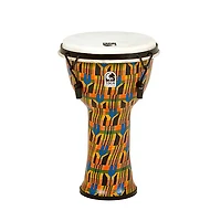 Toca Freestyle Djembe - Kente Cloth Mechanically Tuned