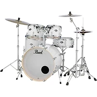 Pearl Export Standard 5-Piece Drum Set with Hardware Pure White