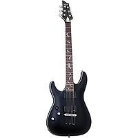 Schecter Guitar Research Damien Platinum 6 Left-Handed Electric Guitar Satin Black