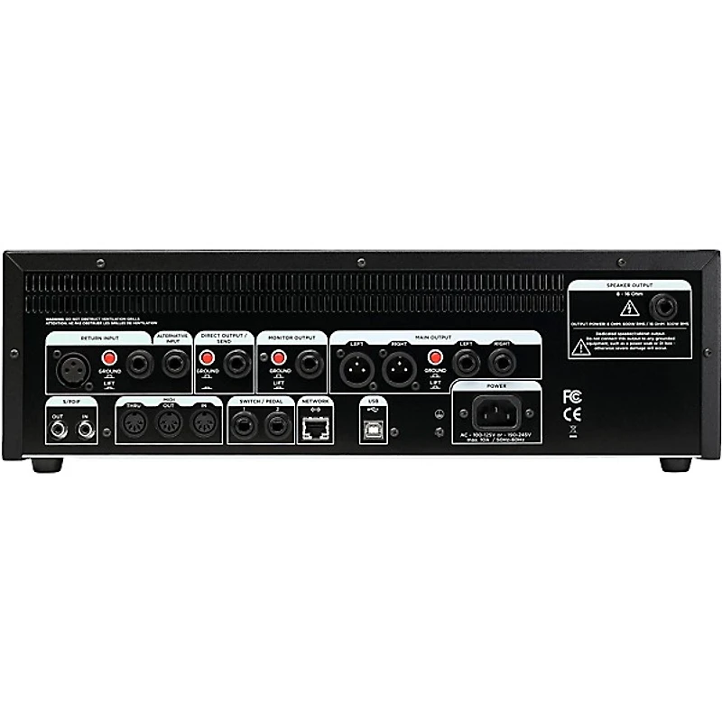 Kemper PROFILER PowerRack 600W Class-D Profiling Guitar Amp Black