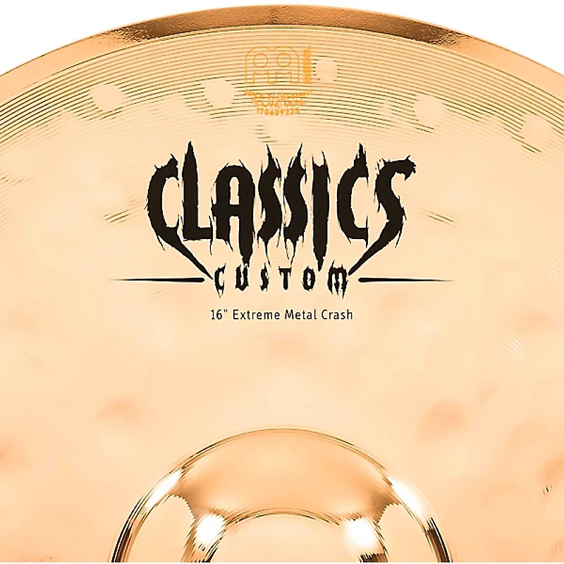 MEINL Classics Custom Extreme Metal Crash Cymbal