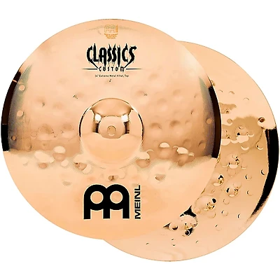 MEINL Classics Custom Extreme Metal Hi-Hat Cymbal Pair 14 in.