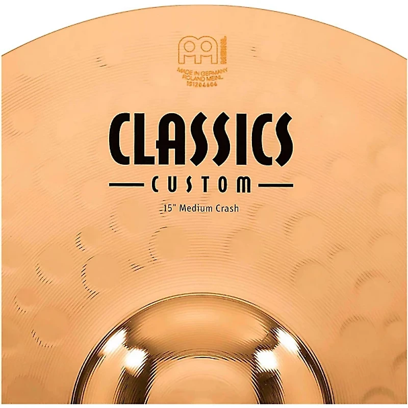 MEINL Classics Custom Medium Crash Cymbal 15 in.