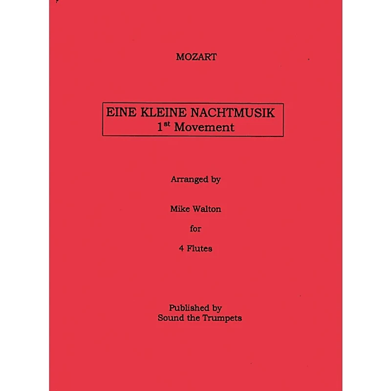 Carl Fischer Eine Kleine Nachtmusik Mvt.I (Book + Sheet Music)
