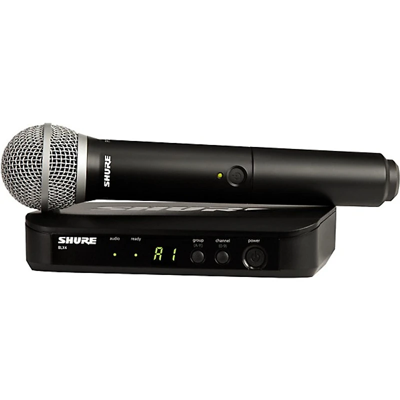 Shure BLX24 Handheld Wireless System With PG58 Capsule