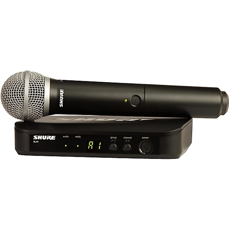 Shure BLX24 Handheld Wireless System With PG58 Capsule