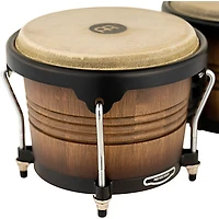 MEINL Free Ride Series Matte Wood Bongos Antique Tobacco Burst 6.75 & 8 in.