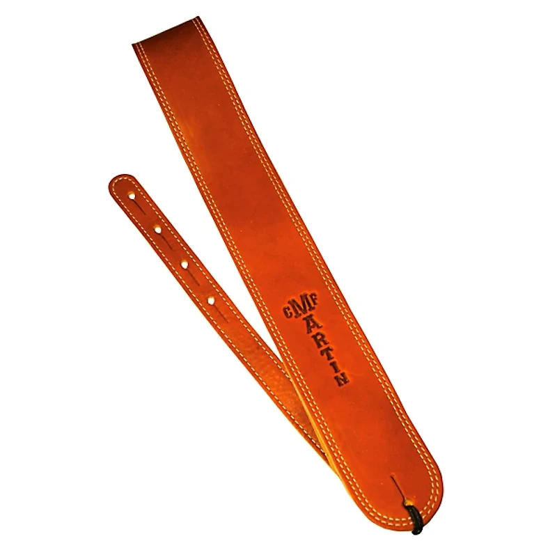 Martin Leather/Suede Guitar Strap, 2.5"
