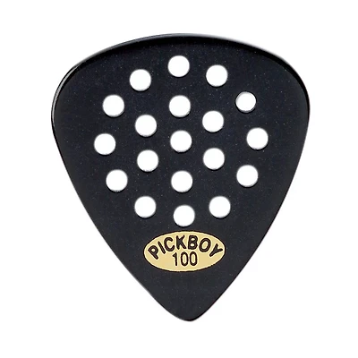 Pick Boy Pos-a-Grip Black Jazz Guitar Picks (10-pack)