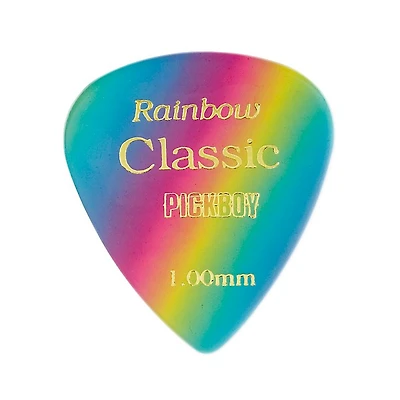 Pick Boy Vintage Pick Celluloid Rainbow (10-pack)
