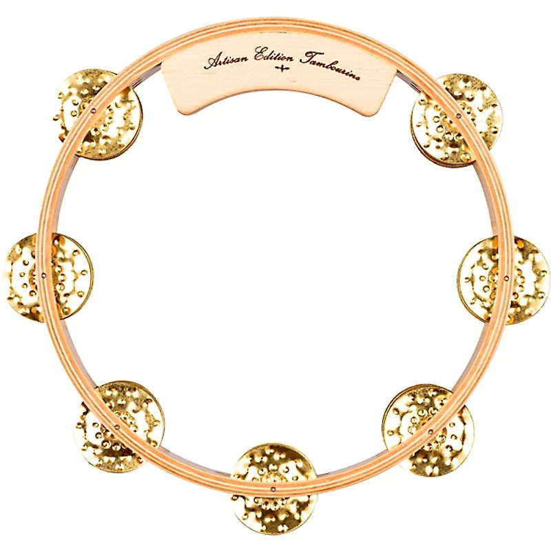 MEINL Artisan Compact Maple Wood Tambourine Three Rows