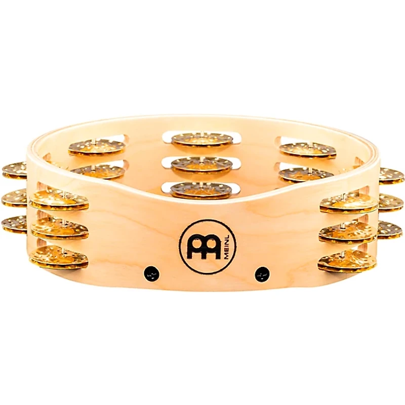 MEINL Artisan Compact Maple Wood Tambourine Three Rows