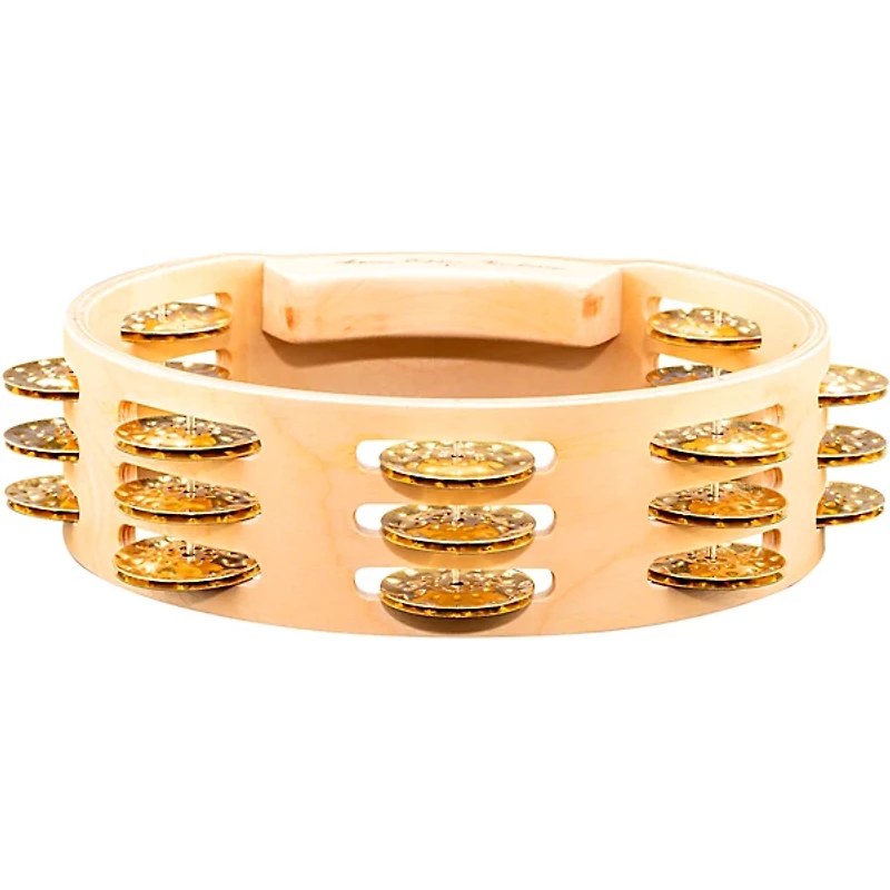 MEINL Artisan Compact Maple Wood Tambourine Three Rows