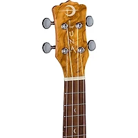 Luna Concert Exotic Ukulele Olive Ash