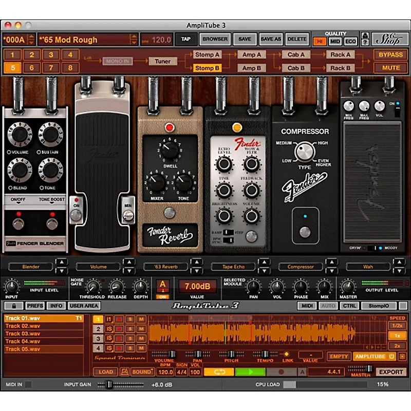 IK Multimedia IK AmpliTube Fender Software Download