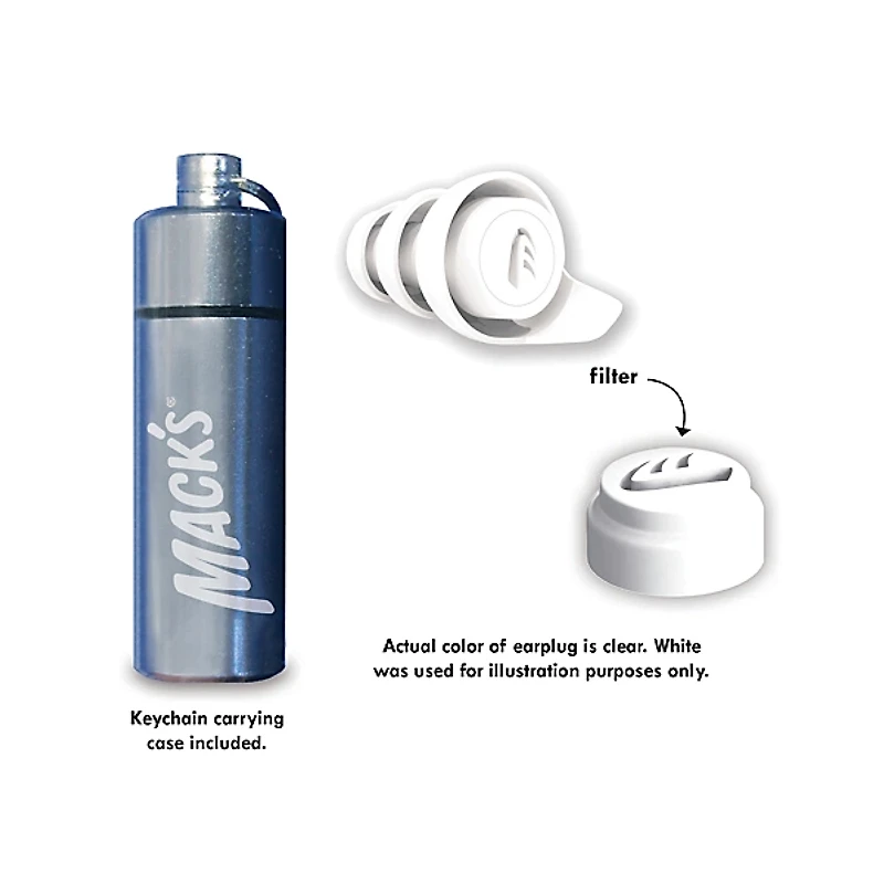 Mack's Hear Plugs, High Fidelity Ear Plugs