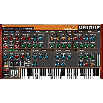 SUGAR BYTES Unique Virtual Analog Synth Plug-in (Download)