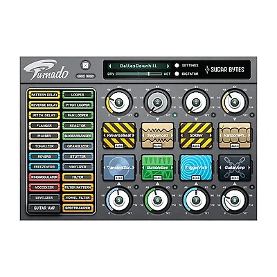 Sugar Bytes Turnado Real-Time Multi-Effects Plug-in (Download)