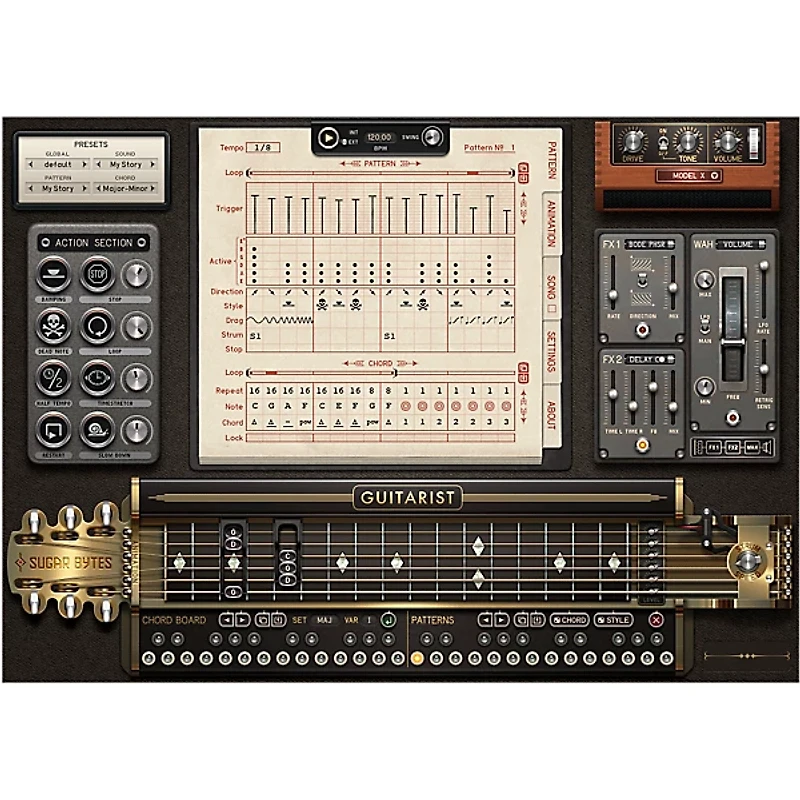 SUGAR BYTES Guitarist Guitar Emulation Plug-in (Download)