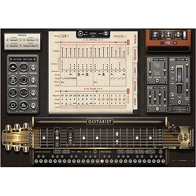 SUGAR BYTES Guitarist Guitar Emulation Plug-in (Download)