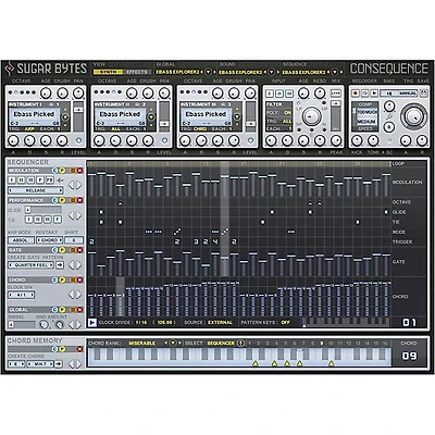 SUGAR BYTES Consequence Chord Synquencer Plug-in (Download)