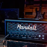 Randall RD45H Diavlo 45W Tube Guitar Head Black