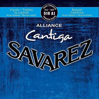 Savarez 510AJ Alliance Trebles Cantiga Basses High Tension Standard Guitar String Set