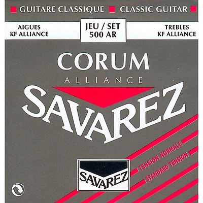 Savarez 500AR Alliance Trebles Corum Basses Normal Tension Nylon Guitar String Set