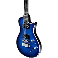 Hagstrom Ultra Swede Electric Guitar Worn Denim Gloss