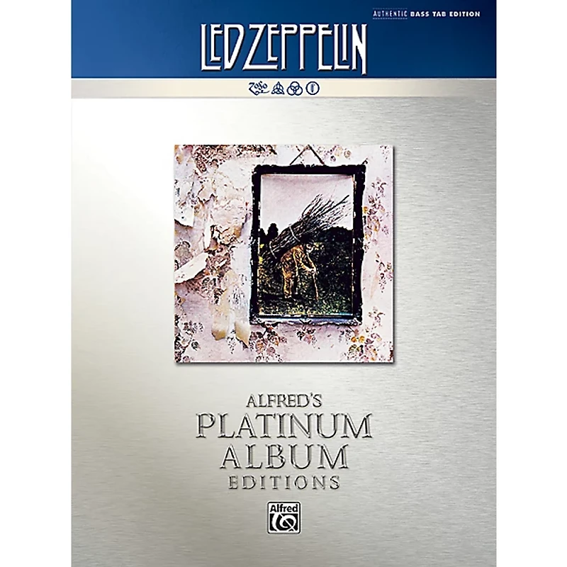 Alfred Led Zeppelin - Untitled (IV) Platinum Bass Guitar Book