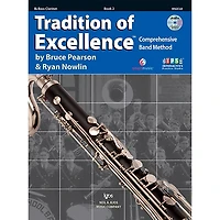 KJOS Tradition Of Excellence Book 2 for Bass Clarinet