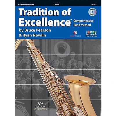 KJOS Tradition Of Excellence Book 2 for Tenor Sax