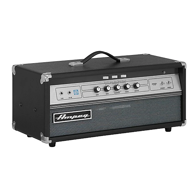 Ampeg V-4B All-Tube 100W Classic Bass Amp Head Black