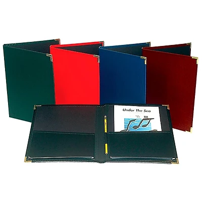 Marlo Plastics Choral Rehearsal Folder 9" X 12" with Gusset Pockets