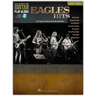 Hal Leonard Eagles Hits - Guitar Play-Along Vol. 162 Book/Online Audio