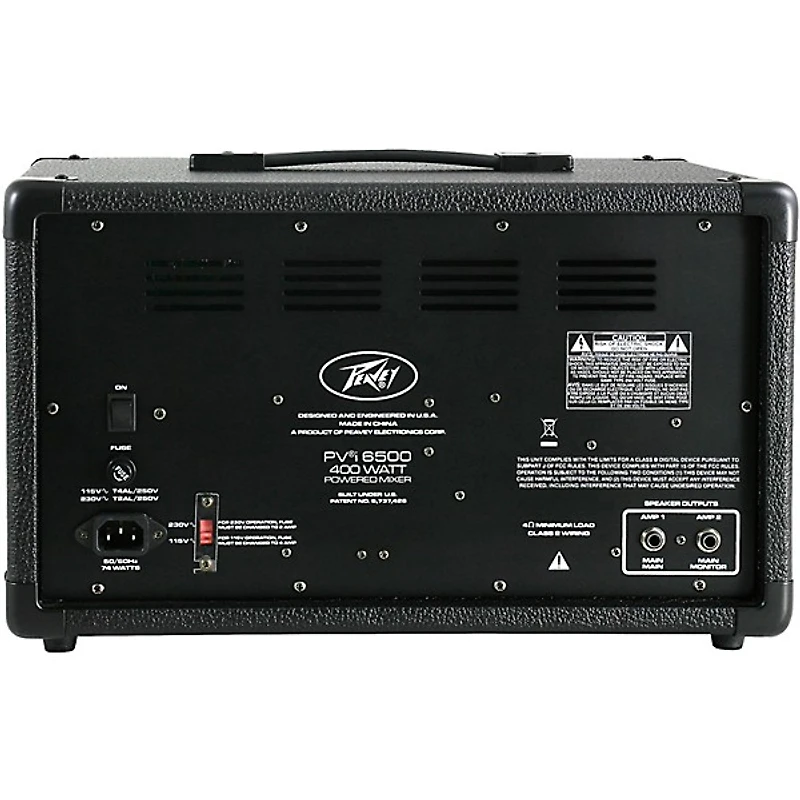 Peavey PVi 6500 6-Channel 400W Powered PA Head With Bluetooth and FX