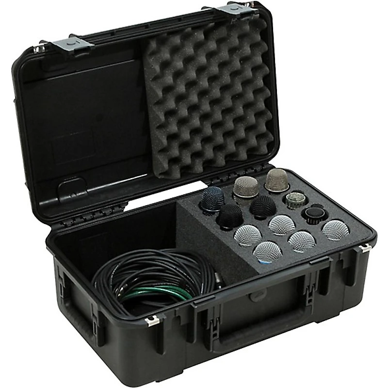 SKB iSeries Injection Molded Case for 12 Microphones