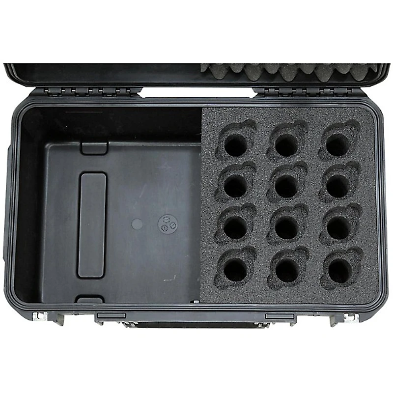 SKB iSeries Injection Molded Case for 12 Microphones