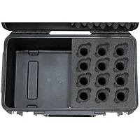 SKB iSeries Injection Molded Case for 12 Microphones